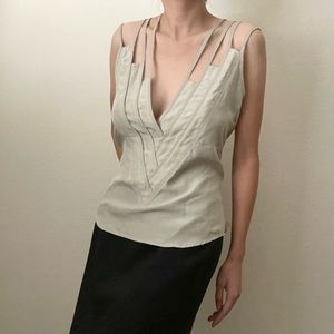 Veronique Branquinho Strappy Tank Top